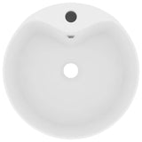 Vidaxl Washbasin con atterraggio 36x13 cm tappetino in ceramica