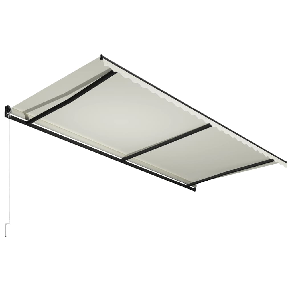 Vidaxl Luifel förlänger manuellt 600x300 cm kräm