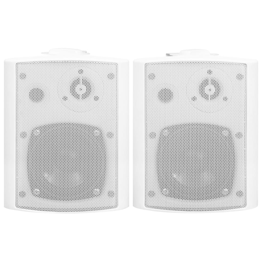 Vidaxl Stereoluid Speaker Wall -montato 2 st 80 w bianco