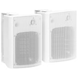 Vidaxl Stereoluid speakers Wall mounting 2 ST 120 W white