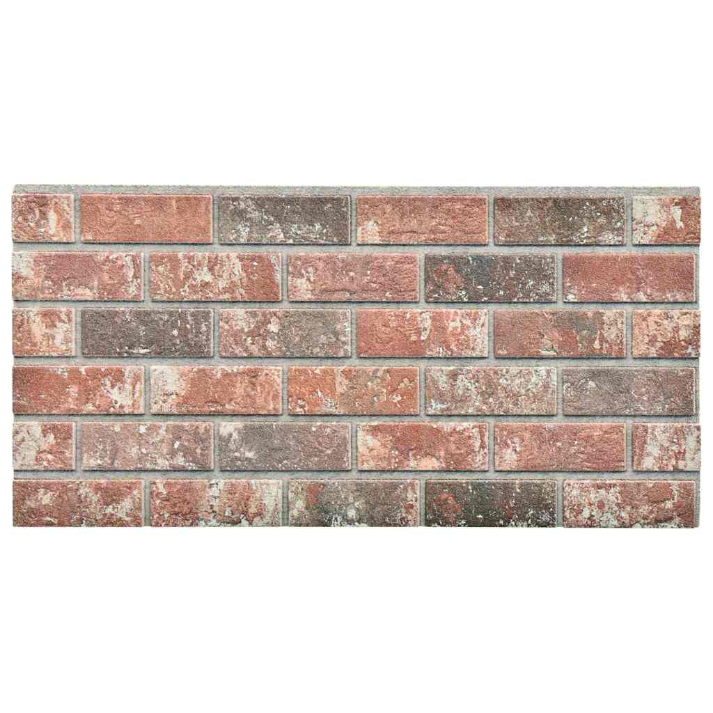 Vidaxl Wall Panels 10 St 3d Mark Brown og Gray Brick EPS