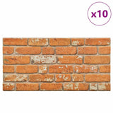 Vidaxl 10 St Wand Panels 3D hell brong Brick EPS