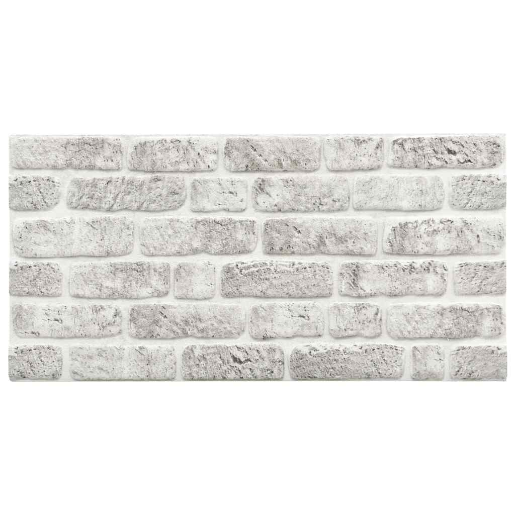 Vidaxl 10 St Wand Panels 3D hellgrau Brick EPS