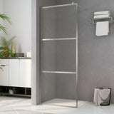 Vidaxl Walk-In Walk Mury Transparent 90x195 cm ESG Verre