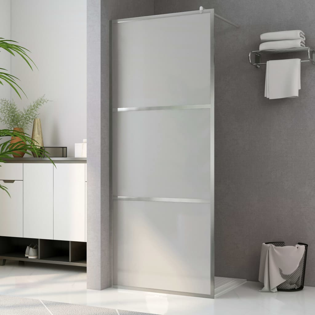 Vidaxl walk-in brusevægmåtte 140x195 cm ESG glas