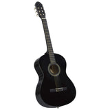 Vidaxl Guitar Classic Begynder med TAS 4 4 39 Sort