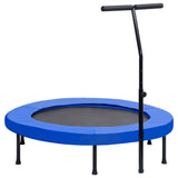 Vidaxl Fitnesstrampoline with handle and safety mat 122 cm