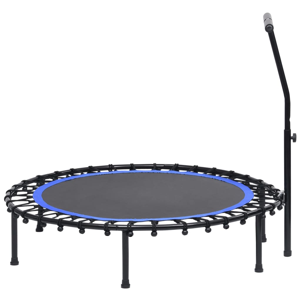 VidaXL Fitnesstrampoline met handgreep 122 cm