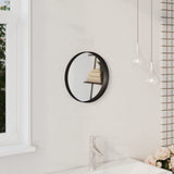 Vidaxl Wall Mirror 30 cm czarny