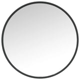 Vidaxl Wall Mirror 50 cm sort