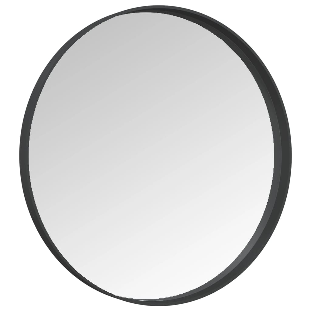 Vidaxl Wall Mirror 50 cm czarny