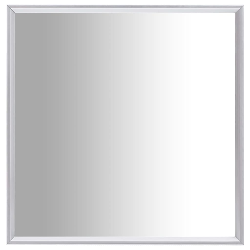 Vidaxl mirror 40x40 cm silver colored