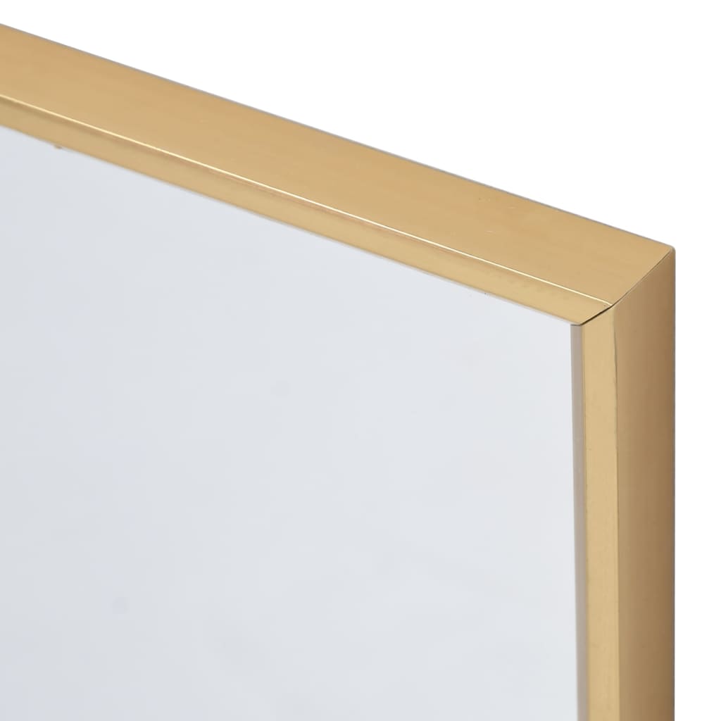 Vidaxl Mirror 50x50 cm Gold gefärbt