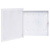 Vidaxl Key Cabinet med Magnetic Board 35x35x4 cm hvid