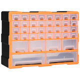 Vidaxl Organizer with 38 drawers 52x16x37.5 cm