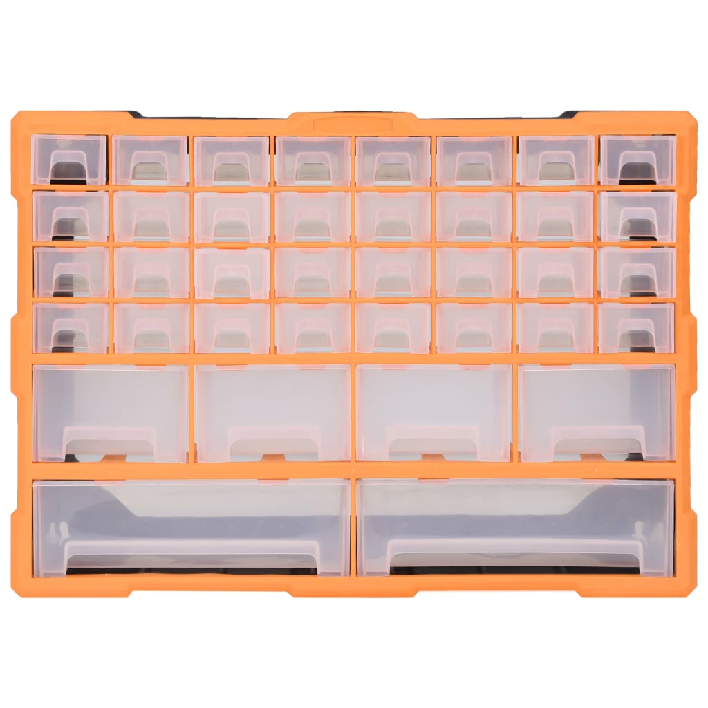 Vidaxl Organizer z 38 szufladami 52x16x37,5 cm