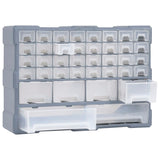 Vidaxl Organizer z 38 szufladami 52x16x37,5 cm