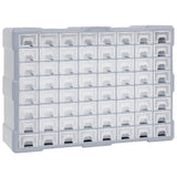 Vidaxl Organizer z 64 szufladami 52x16x37,5 cm