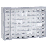 Vidaxl Organizer z 64 szufladami 52x16x37,5 cm