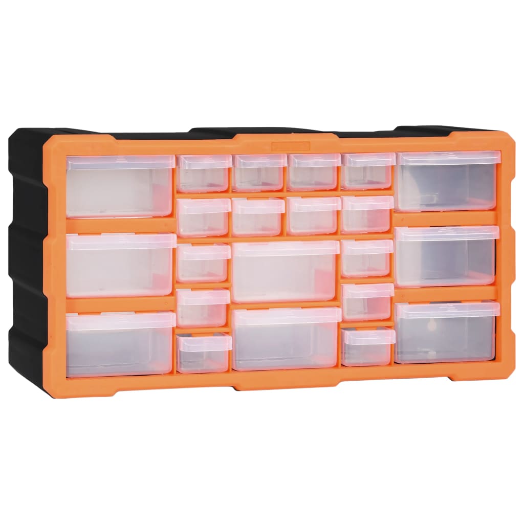 Vidaxl Organizer with 22 drawers 49x16x25.5 cm