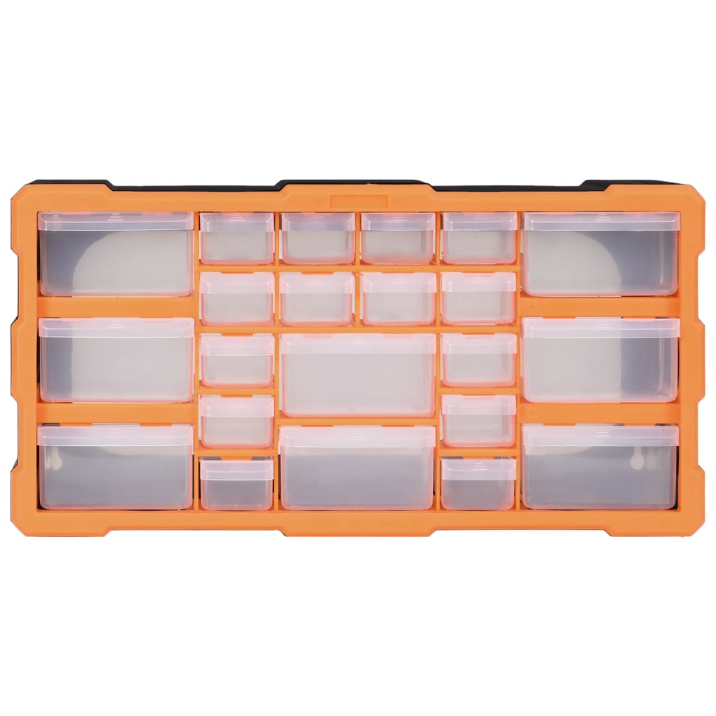 Vidaxl Organizer with 22 drawers 49x16x25.5 cm