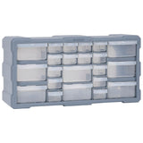 Vidaxl Organizer with 22 drawers 49x16x25.5 cm