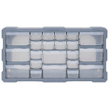 Vidaxl Organizer z 22 szufladami 49x16x25.5 cm