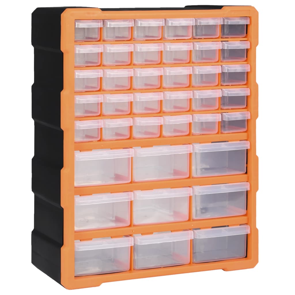 Organizador de Vidaxl con 39 cajones 38x16x47 cm