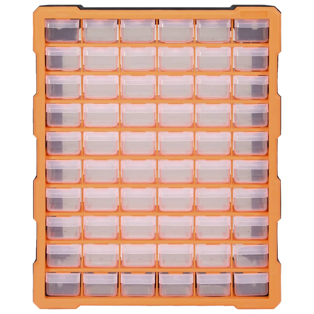 Vidaxl Organizer with 60 drawers 38x16x47.5 cm