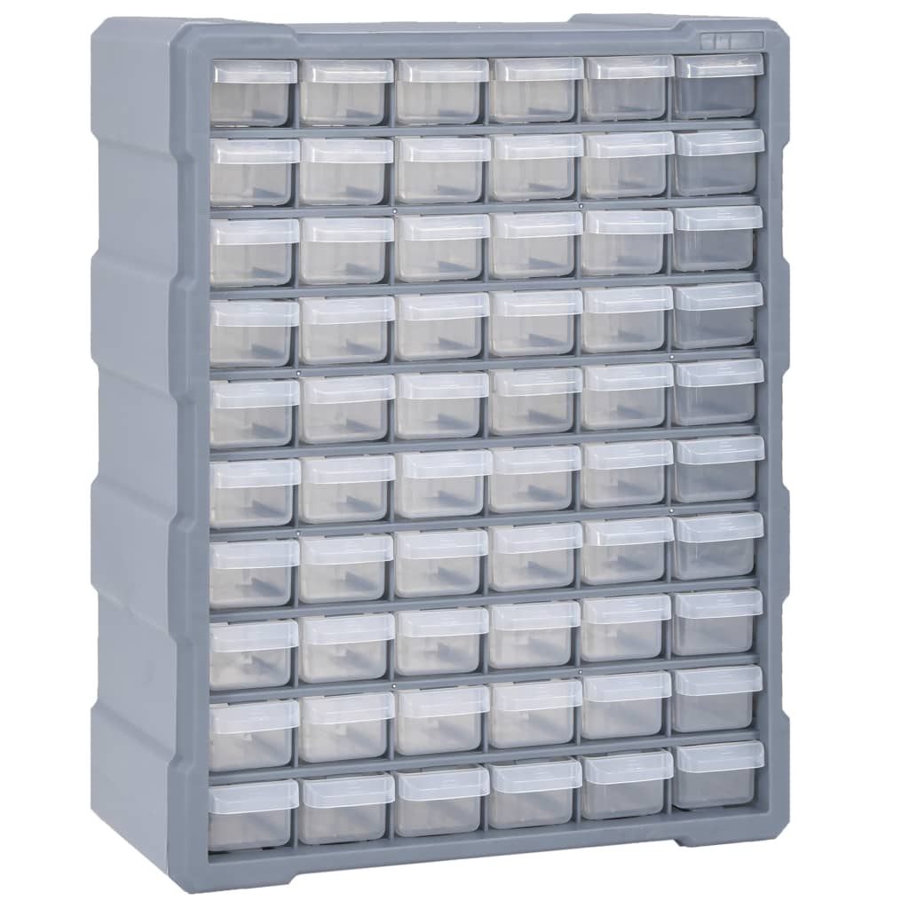 Vidaxl Organizer with 60 drawers 38x16x47.5 cm