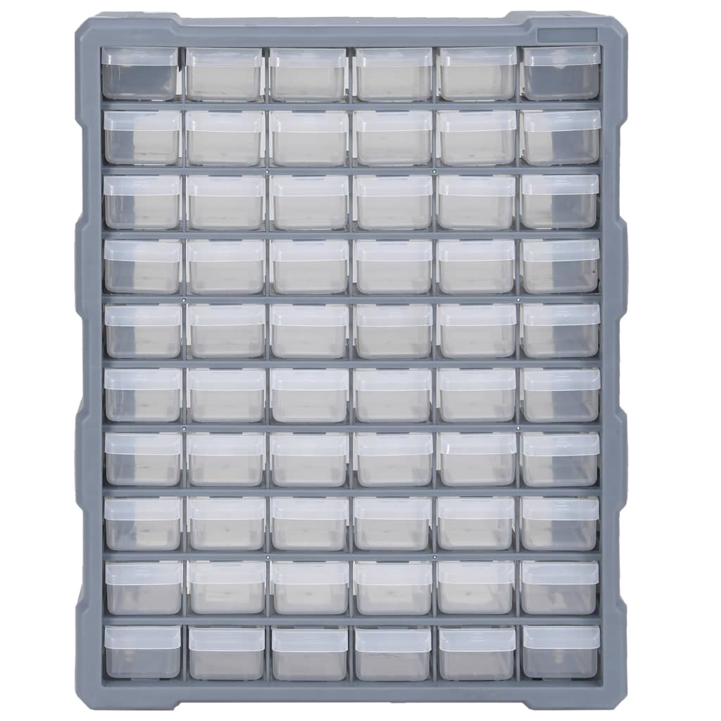 Organizador de Vidaxl con 60 cajones 38x16x47.5 cm