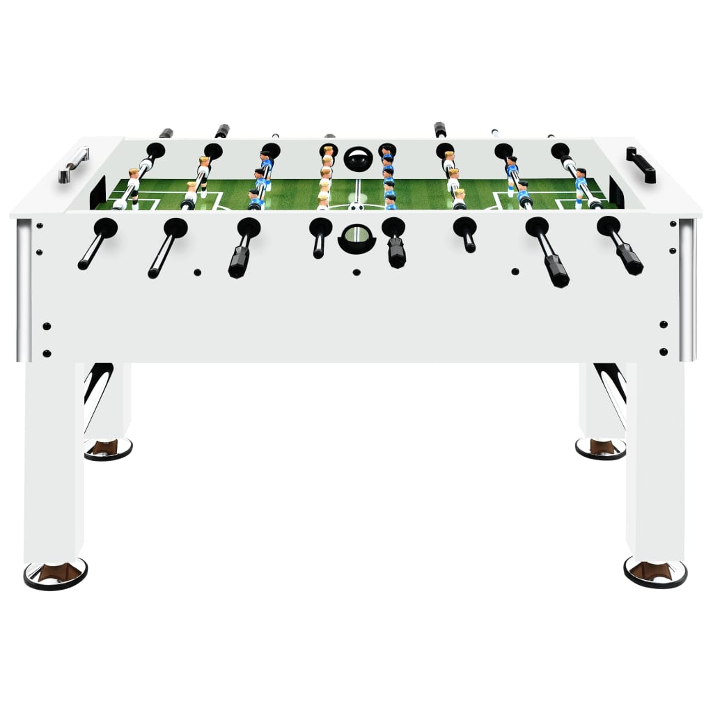 Vidaxl Football Tabelle 60 kg 140 x 74,5 x 87,5 cm Stahlweiß