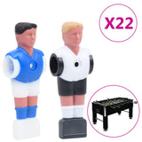 Vidaxl Table Football Players por una barra de 15.9 mm 22 STS