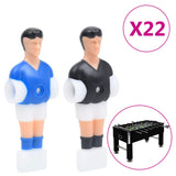 Vidaxl Table Football Players para una barra de 12.7 mm 22 STS