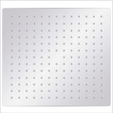 Vidaxl Rain Shower Head Square 30x30 cm in acciaio inossidabile 304