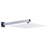 Vidaxl Shower Arm Square 40 cm ze stali nierdzewnej 201 srebrne