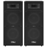 Vidaxl HiFi-Podium speakers 2 ST Passive Professional 1000 W Black