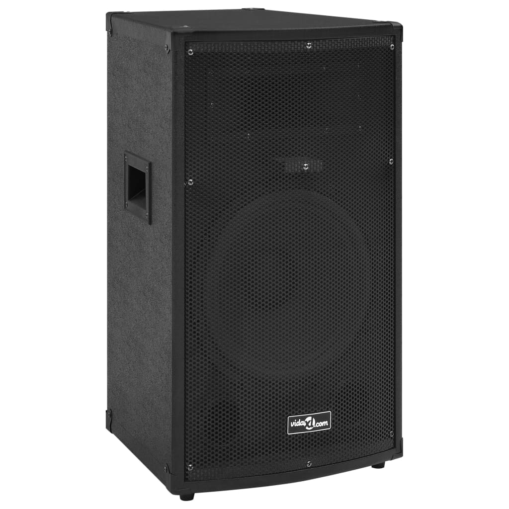 Vidaxl HiFi-Podium-Lautsprecher Passiv 1000 W 37x37x64 cm Schwarz