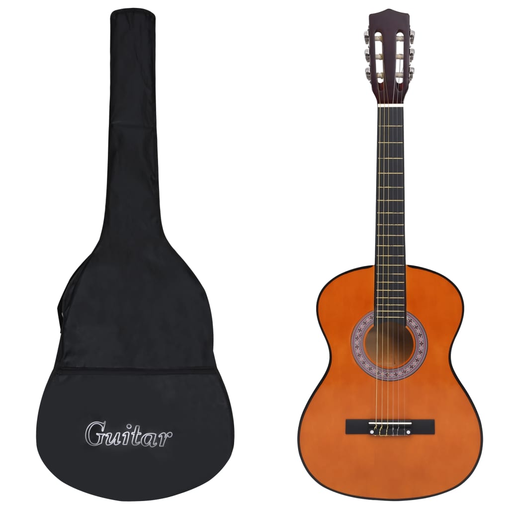 Vidaxl Guitar Classic Beginner with Tas 3 4 36