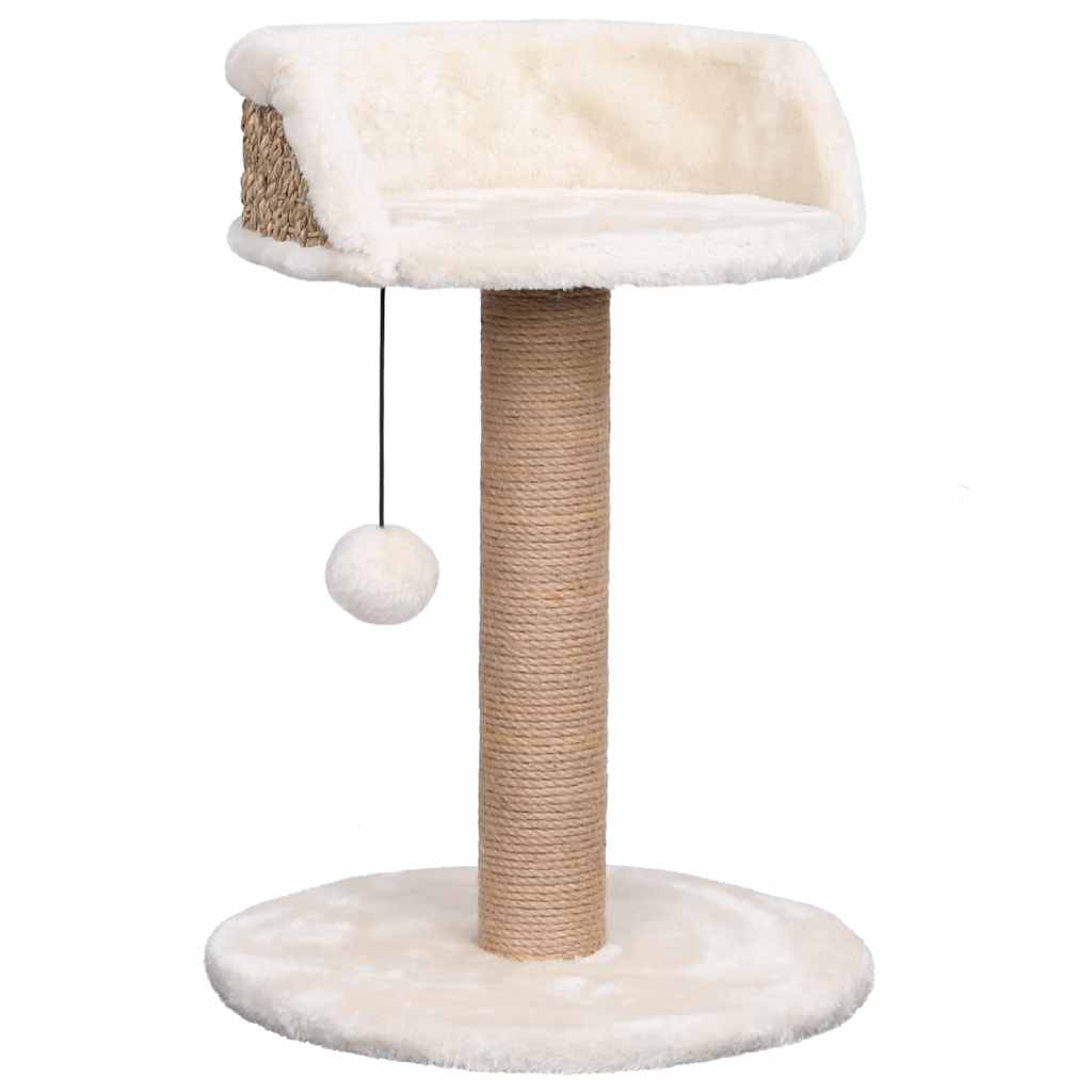 Vidaxl Cat Tree with Basket 49 cm Seagrass