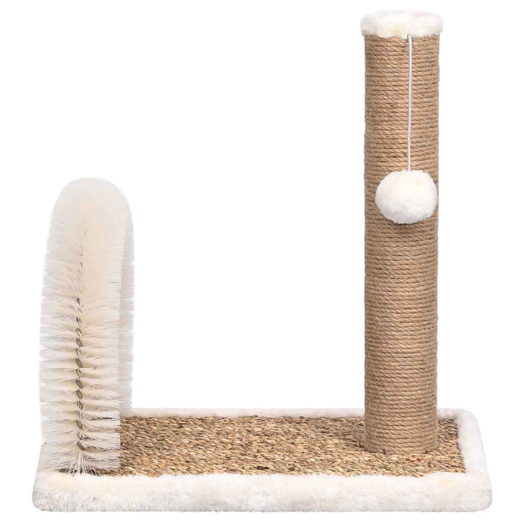 Vidaxl Cat Scratching Post avec arc de brosse et poteau de grattage