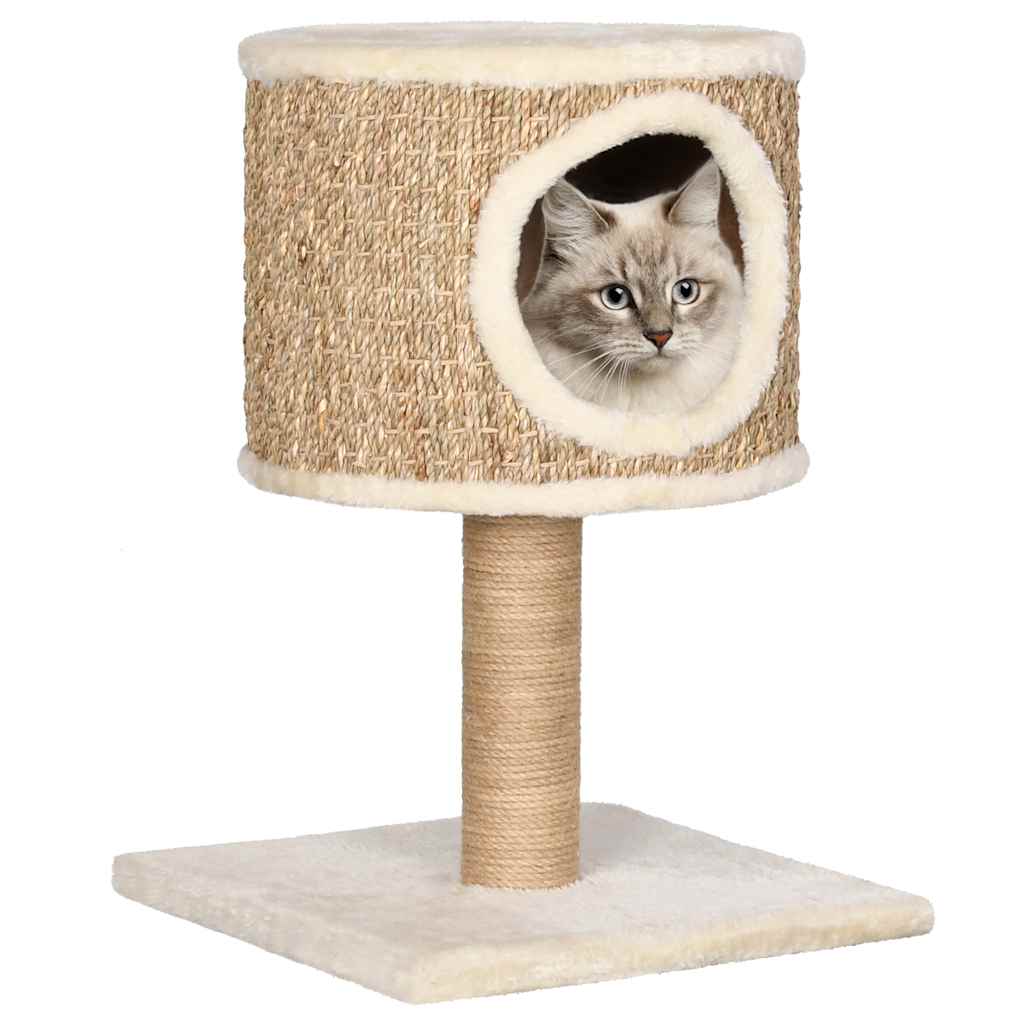 Vidaxl Cat Furniture z domem i zarysowaniem po 52 cm trawy morskiej