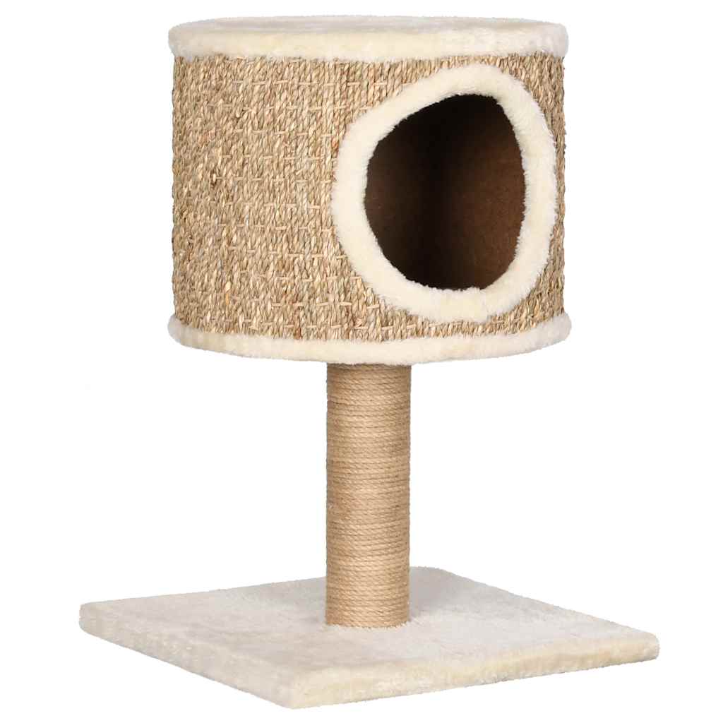 Vidaxl Cat Furniture z domem i zarysowaniem po 52 cm trawy morskiej