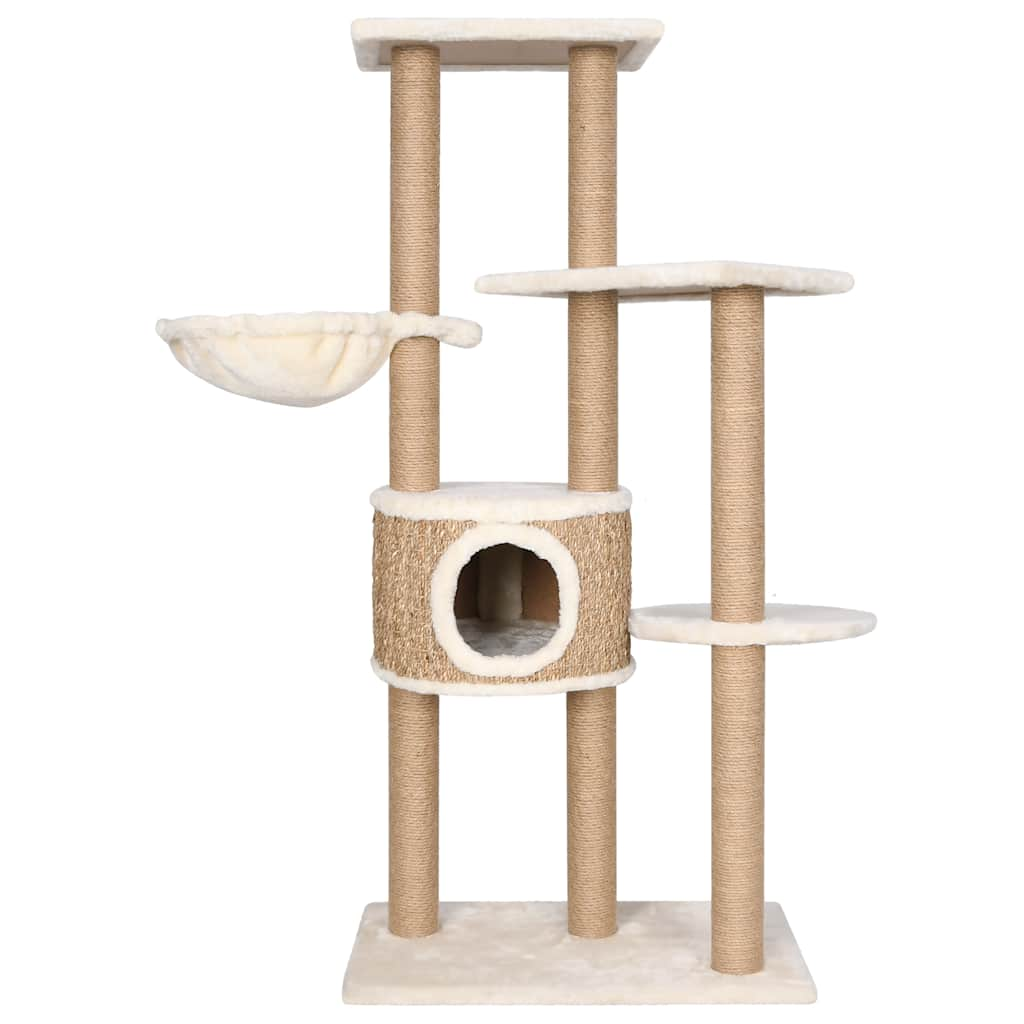 Vidaxl Cat Furniture With Scratching Puts 126 CM Seagrass