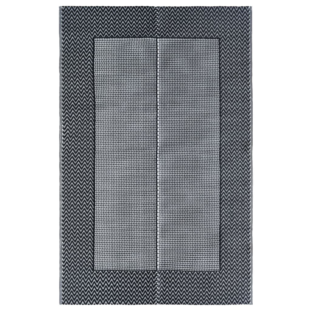 VIDAXL ESTERNO RAUGO ARAKIL 120X180 cm PP GRIGIO