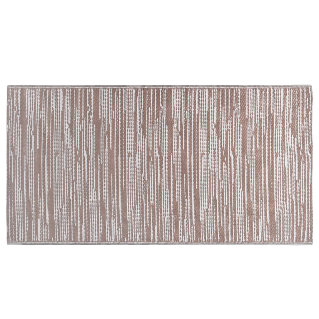 Vidaxl Udenfor Rug 190x290 cm pp brun