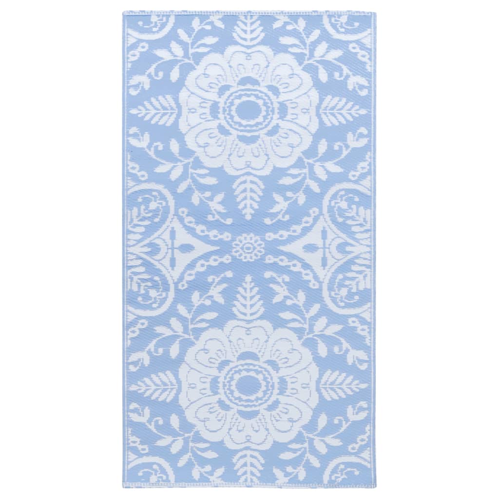 VidaXL Buitenkleed 160x230 cm PP babyblauw