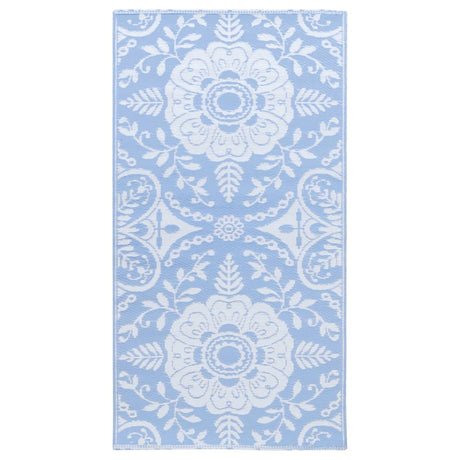 VidaXL Buitenkleed 160x230 cm PP babyblauw