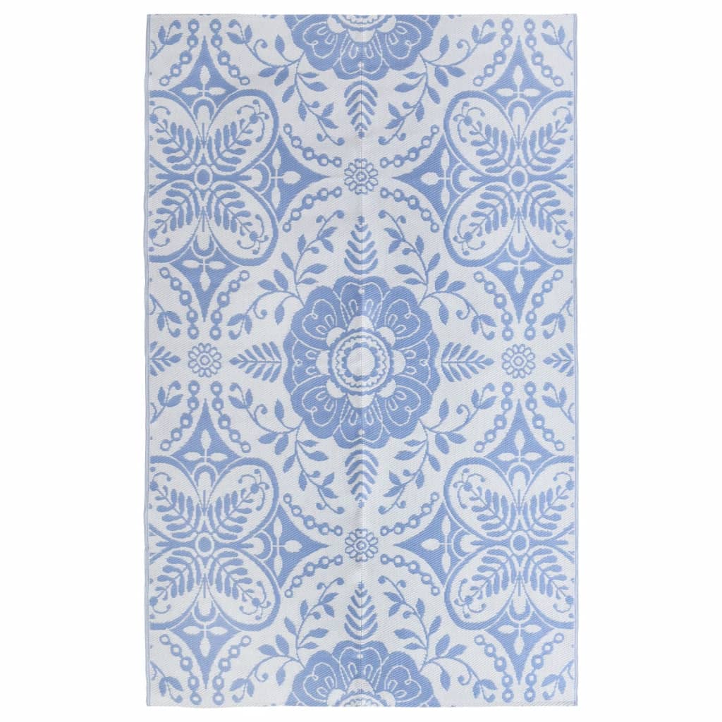 VidaXL Buitenkleed 190x290 cm PP babyblauw