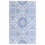 VidaXL Buitenkleed 190x290 cm PP babyblauw